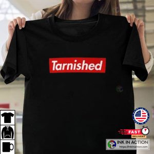 Tarnished Elden Ring Shirt Red Box Simple Gaming Logo T shirt 4