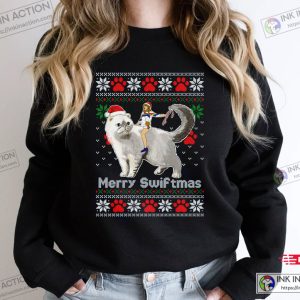 Taylor Merry Swiftmas Ugly Christmas Shirt Sweatshirt 1