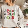 Be Merry Be Jolly Be Kind Christmas Teacher Shirt