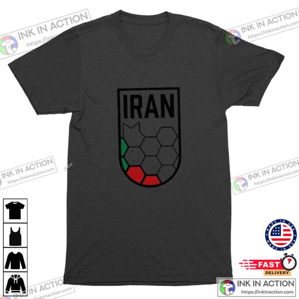 Team Melli T shirt Persian Stars Shirt Iran National Soccer Team Football World Cup 2022 Supporter T-shirt