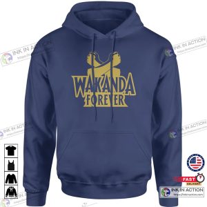 The Black Panther 2 Crossed Arms Wakanda Forever Adult Hoodie Sweatshirt 2