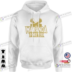 The Black Panther 2 Crossed Arms Wakanda Forever Adult Hoodie Sweatshirt 6