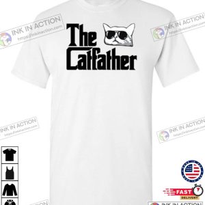 The Catfather Dad Cat Shirt 1