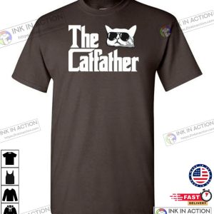 The Catfather Dad Cat Shirt 2