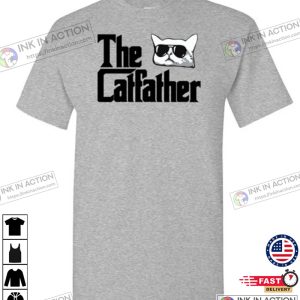 The Catfather Dad Cat Shirt 5