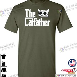 The Catfather Dad Cat Shirt 6