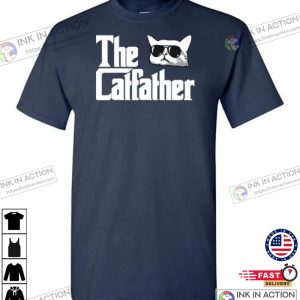 The Catfather Dad Cat Shirt 7