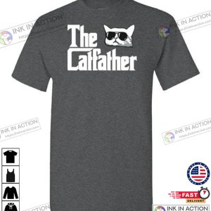 The Catfather Dad Cat Shirt 8