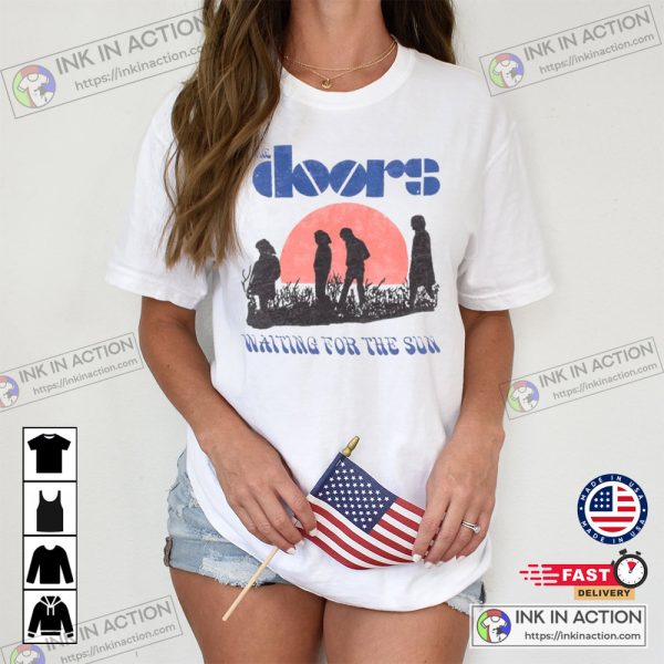 The Doors Waiting For The Sun Vintage T-shirt