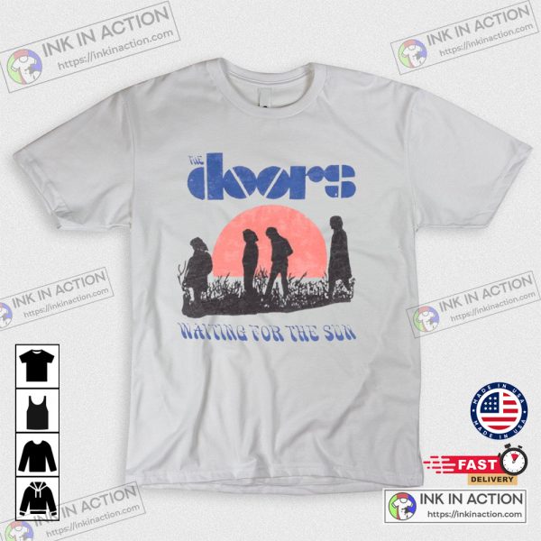 The Doors Waiting For The Sun Vintage T-shirt