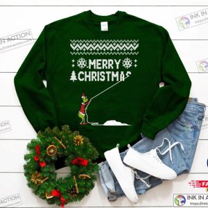 The Grinch Who Stole Christmas Shirt Family Christmas Ugly Sweater Party Shirts 4