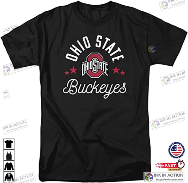 The Ohio State University Official Buckeyes Unisex Adult T Shirt