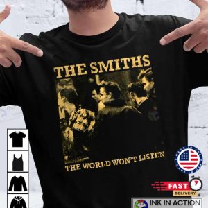 The Smiths The World Wont Listen Tshirt 4