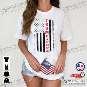 Trump 2024 United States Flags Vintage T-Shirt 1