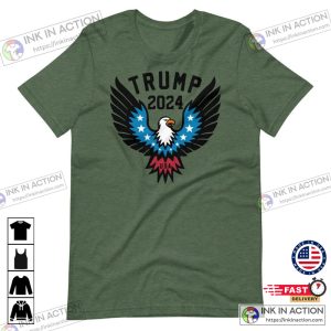 Trump 2024 Republican Patriotic American Eagle Shirt 1