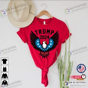Trump 2024 Republican Patriotic American Eagle Shirt 2