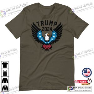 Trump 2024 Republican Patriotic American Eagle Shirt 3
