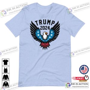 Trump 2024 Republican Patriotic American Eagle Shirt 4