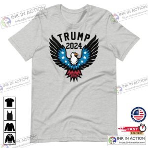 Trump 2024 Republican Patriotic American Eagle Shirt 7