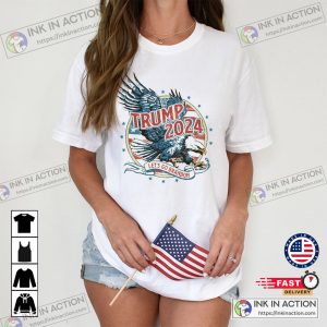 Vintage Trump 2024 American Patriotism Shirt 2