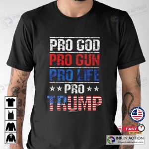 2024 American Flag Vintage MAGA Trump Tshirt 1