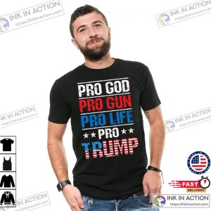 2024 American Flag Vintage MAGA Trump Tshirt 2