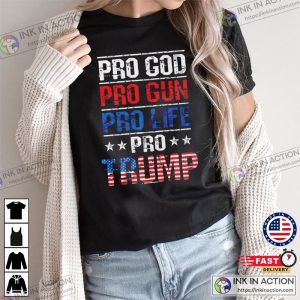 2024 American Flag Vintage MAGA Trump Tshirt 3