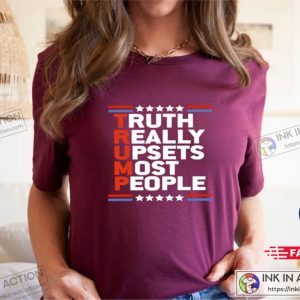 Trump GOP Truth Really Upsets Most People Republican Shirt 2