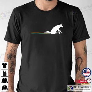 Unicorn Rainbow Streak LGBT T-Shirt
