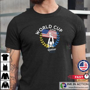 USA World Cup 2022 Hoodie USA Qatar World Cup T shirt USA FIFA World Cup Unisex Shirt