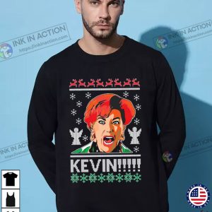 Ugly Christmas Sweater Home Alone Kevin Unisex Sweatshirt 2