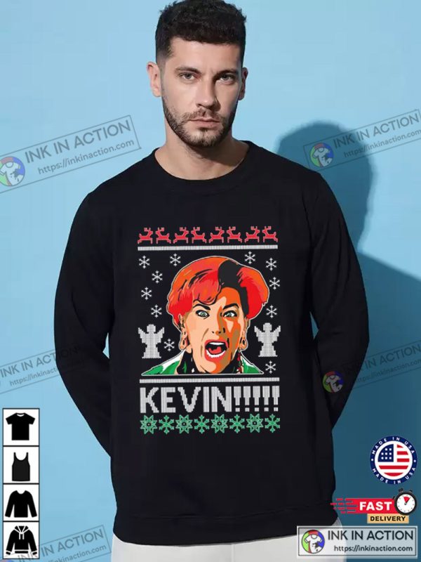 Ugly Christmas Sweater Home Alone Kevin! Unisex Sweatshirt