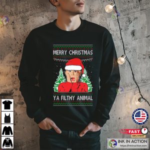 Kevin Merry Christmas Ya Filthy Animal Movie Ugly Christmas Sweater