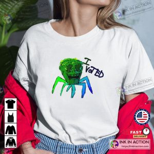 Ulster County Crazy Spider I Voted Spider Green Trending T Shirt 3