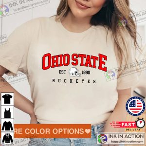 University Of Ohio State Sweatshirt Vintage Football Ohio State 1890 T shirt 2