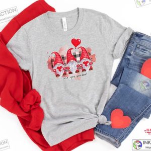 Gnomes Valentine’s Day, Gnomes Valentines Gift Cute, Valentine Shirts
