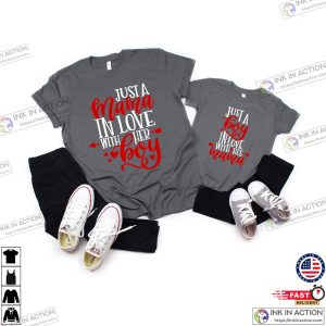 Valentine Mommy and Son T shirt Mommy and Me Matching Shirt Matching Valentines Shirts
