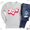 Retro Valentines Day Shirt, Valentines Day Shirts, Vintage Valentine Love