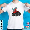 Valentines Day T Rex Riding Monster Truck Toddler T-shirt