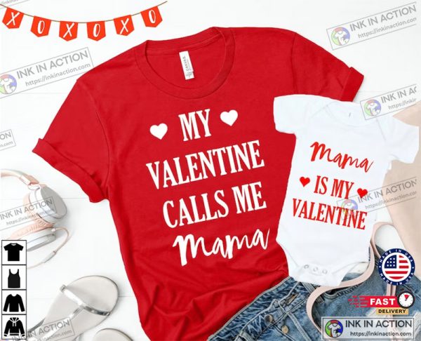 Valentines Mommy and Me Matching Outfits, Valentines Day Mommy and me Shirts