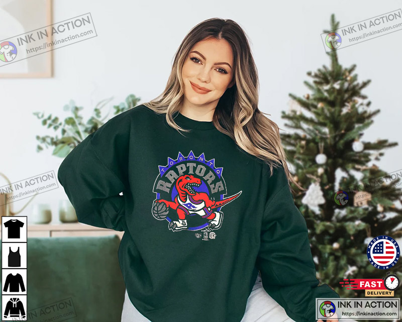 Toronto Raptors Retro Tribeca Crew Neck Sweater
