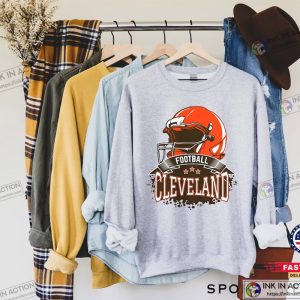 Vintage Cleveland Football Sweatshirt Cleveland Ohio Football 1