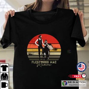 Vintage Fleetwood Mac Rumours Album Cover Shirt 4