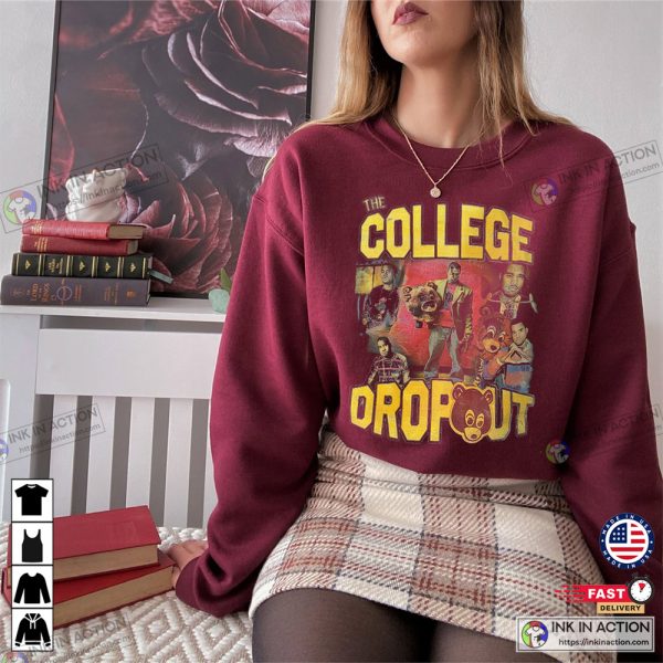 Vintage Kanye West The College Dropout Promo T-Shirt