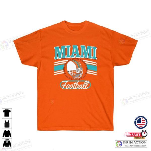 Cute Vintage Miami Football T-Shirt