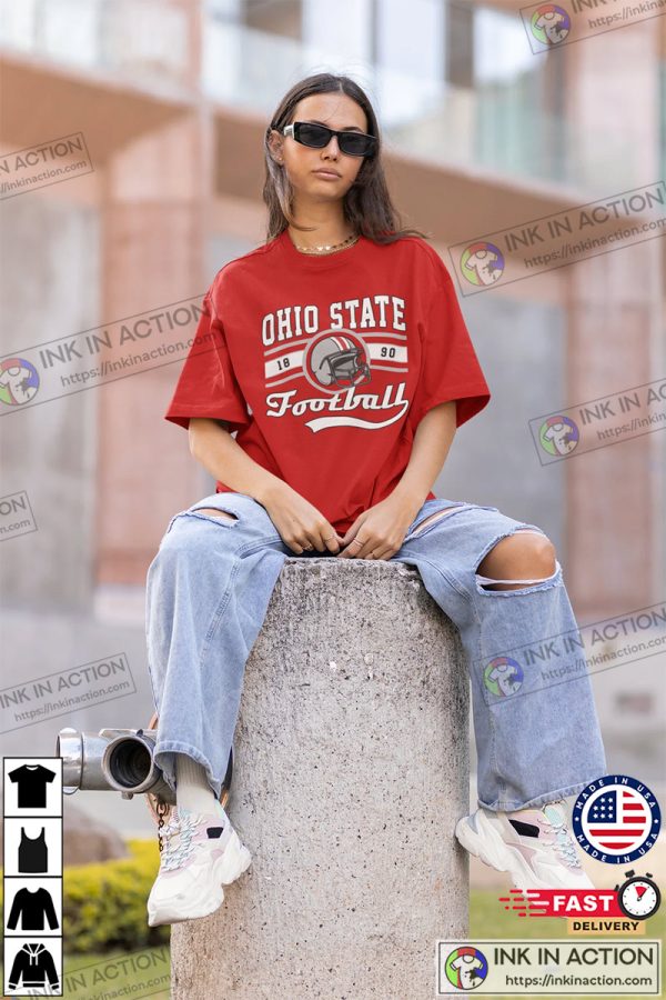 Vintage Ohio State Football Sweatshirt, Ohio State University