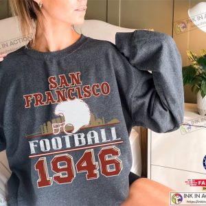 Vintage San Francisco Football Sweatshirt San Francisco 49ers Crewneck 1