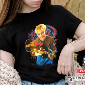 Vintage Young 2001 Aaron Carter RIP T Shirt Thank You For The Memories Rest In Peace Aaron Carter Classic Shirt