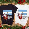 2022 Argentina Dear Santa Christmas Squad Shirt