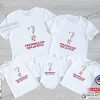 2022 Qatar World Cup Family Matching Shirts